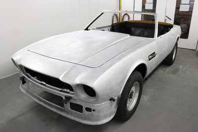 Aston Martin V8 Restoration -
nearly there with the gapping