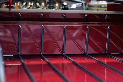 Aston Martin Restoration -
boot floor details