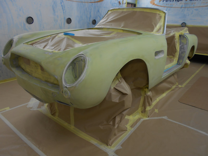 Aston Martin DB6 Volante Restoration -masked for poly