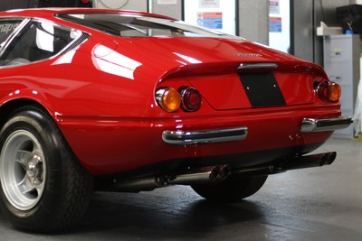 Ferrari restoration -
what a rear..