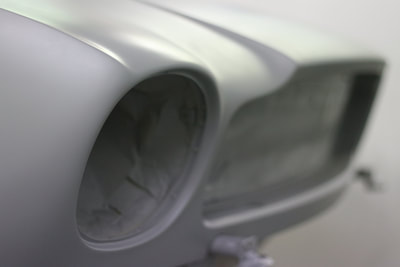 Aston Martin V8 Restoration -
moody shot
