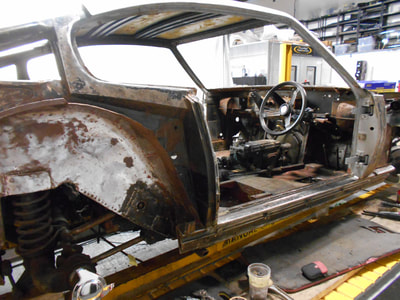 Aston Martin DBS Restoration -
Dis-assembly process continues
