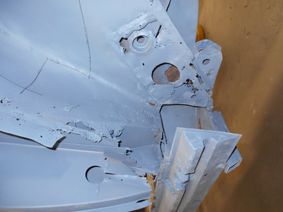 Aston Martin DBS Restoration -
Corrosion