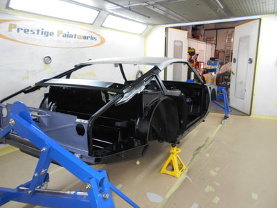 Aston Martin DBS Restoration -
Epoxy applied