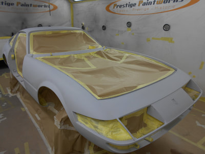 Ferrari Daytona paintwork - 
Ready for epoxy