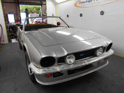 Aston Martin V8 Restoration -
New arrival, assessment first