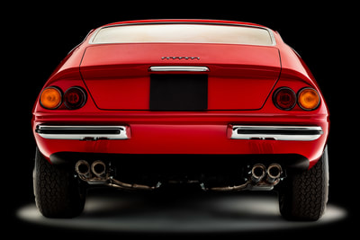 Ferrari restoration -
 rear end