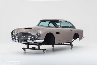 Aston Martin DB5 Restoration -  before commencement of the brightwork removal