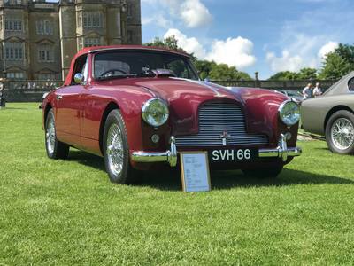 Aston Martin Restoration - 
concours day at Englefield House 2018