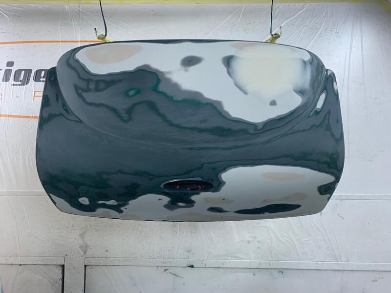 Aston Martin DB4 restoration - boot repairs complete